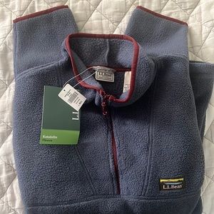 LL Bean pullover NWT